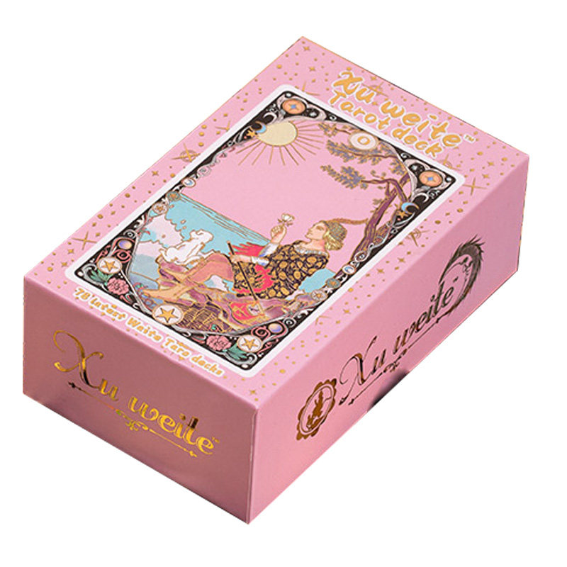 经典韦特塔罗牌典藏款金箔维特罗牌塔tarot全套PET材质新款塔牌罗