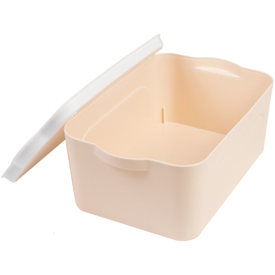 婴儿衣物袜子带盖化妆品收纳盒