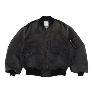 现货 BOWWOW L-2B FLIGHT JACKET 水洗做旧复古休闲飞行夹克 25AW