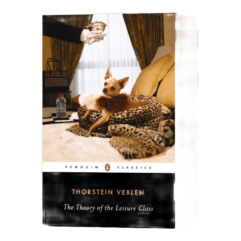 英文原版 The Theory of the Leisure Class 有闲阶级论 凡勃伦 黑经典 英文版 进口英语原版书籍