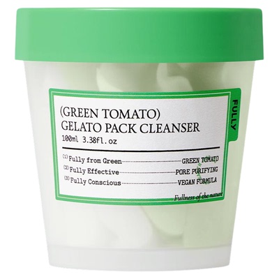 FULLY冰淇淋泥膜洁面+面膜2合1