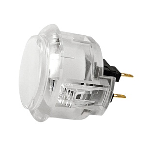 原装三和按键SANWA透明按钮OBSC-30卡式战神摇杆配件街机格斗游戏