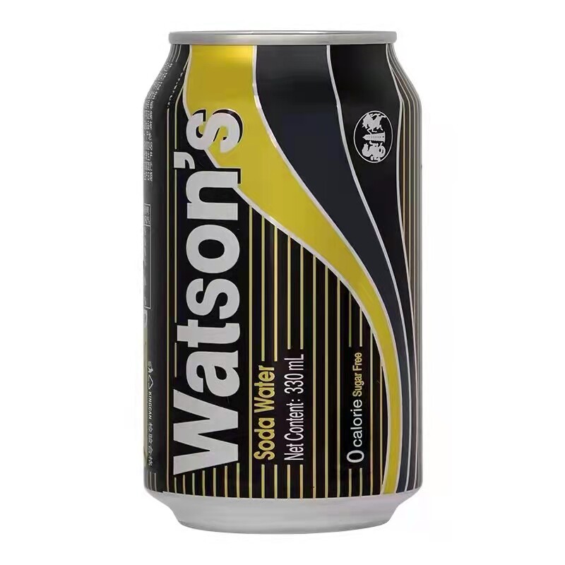 【正版JOJO联名款】屈臣氏苏打汽水330ml*8瓶 奇妙冒险组合角色