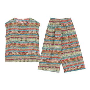 妈妈睡衣新款女士棉绸大码人造棉中老年人短袖两件套装夏季家居服