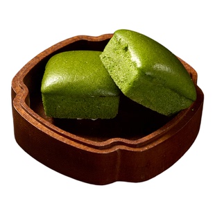 峰仔麦青方糕早餐半成品速食点心酒店速冻白糖发糕手工蒸糕米发糕