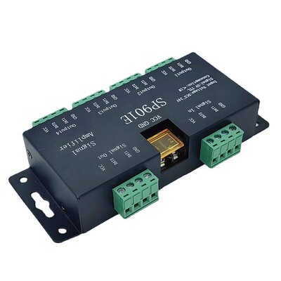 sp901e 幻彩放大器 多台多路同步流水控制器 灯带回流同步跑马