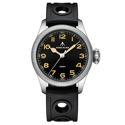 钢飞专业领行员防水复古夜光钢潜