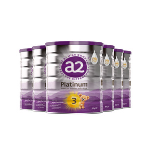 6罐装*新西兰a2奶粉3段三段 婴幼儿儿童紫白金澳洲进口官方旗舰店