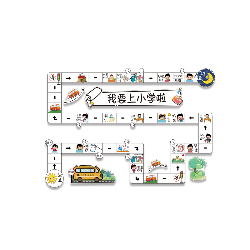 我上小学了幼小衔接班环创幼儿园墙装饰教室主题成品布置文化走廊