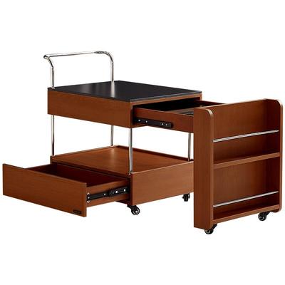 全友家居中古风可伸缩移动茶几