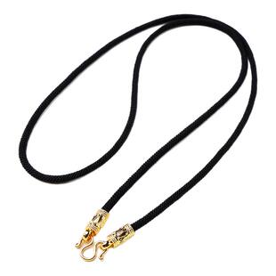 玉佩挂绳男款高档玉坠绳子狼牙挂件绳翡翠项链绳唐卡吊坠绳高货绳