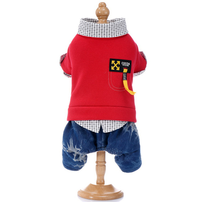 透气舒适狗狗衣服可可哈尼小型犬