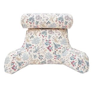 阳春小镇圆柱颈枕护腰靠垫加高卧室床头飘窗孕妇大靠背垫可拆卸