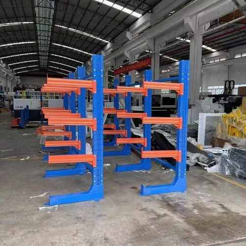 单面悬臂货架重型双面悬臂式仓库铝材型材钢管组装仓储水管材料架