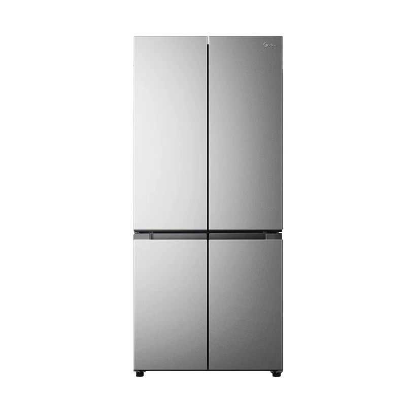 美的521/497十字双开门四门一级500L/480L大容量无霜家用新电冰箱