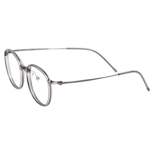 康耐特非球面近视眼镜片配高质感β钛时尚超轻透灰小脸镜框眼镜