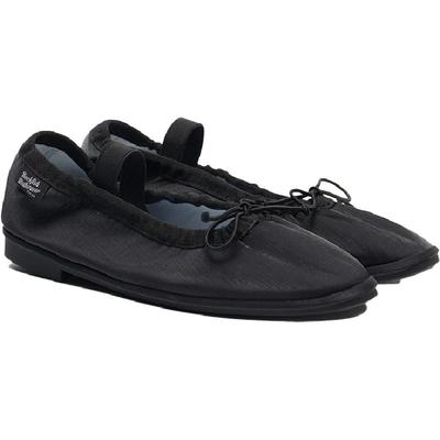 褶皱纹理松紧带玛丽珍单鞋