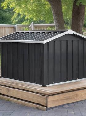 小号庭院收纳房临时移动杂物储物房宠物小房子露台临时组装工具房