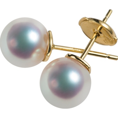 海梵纪珍珠18K金极光天女耳饰