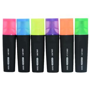 得力 s600荧光笔记号笔彩色荧光重点标记笔彩色笔