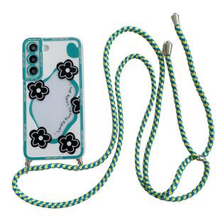 适用三星S22 ULTRA手机壳A53 5G防摔C55保护套NOTE20卡通S24硅胶A55挂绳S24FE全包边S23情侣A52软壳A54网红女