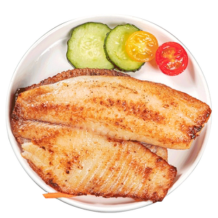 号食仔新鲜鱼片儿童早餐鱼排半成品非鲷鱼罗非鱼黑椒调味去刺鱼肉