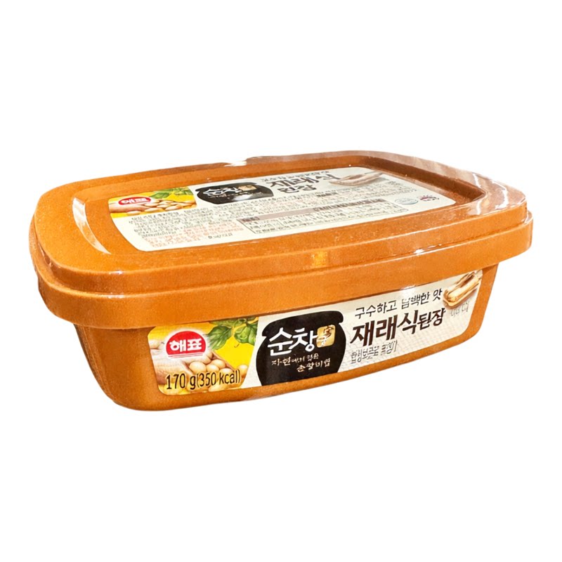 三祖 进口韩国面豉酱170克啡色韩式煮饭炒菜调味烹饪烹调烹煮酱料