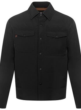 利郎奥莱冬季防泼水衬衫羽绒服