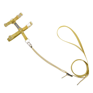 HiDREAM缤纷猫胸背带套装可调节工字形防挣脱外出猫咪牵引绳项圈