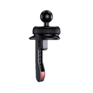 手机车载支架底座出风口倒钩固定夹子导航配件17mm球头通用挂钩勾