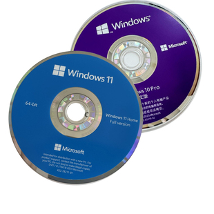 正版Windows10/11专业版家庭版32/64位系统安装盘中英文繁体