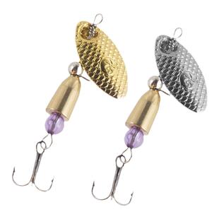 路亚亮片饵复合旋转亮片套装瓜子远投微物翘嘴白条马口假饵鱼饵