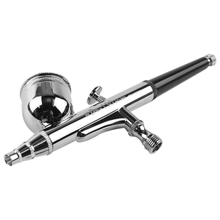 恒辉模型 模型专用上色喷漆 不锈钢双动外调喷笔0.3mm口径 HD-130