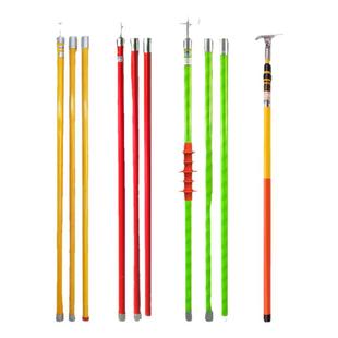 高压令克棒绝缘棒电工拉闸杆10-35kv绝缘杆伸缩拉杆操作杆挑线杆