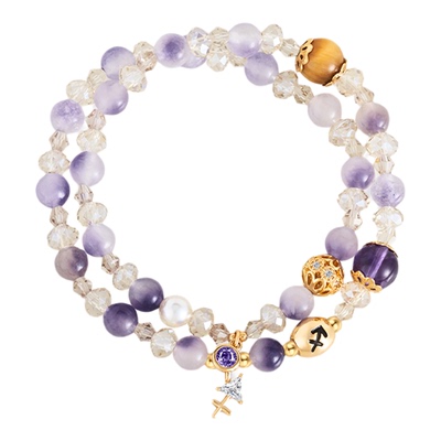 AJIDOU阿吉豆手链女款十二星座