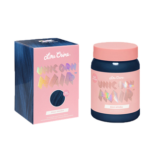 limecrime独角兽染发膏染膏挂耳海王红电光蓝动漫蓝甜心粉薄藤紫