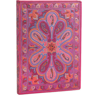 绝版Paperblanks笔记本Bukhara布哈拉光芒四射图案奢华复古记事本