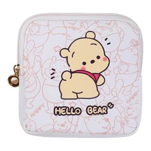 姨妈巾大容量收纳包便携可爱皮质ccd收纳小包方形收纳包防水简约