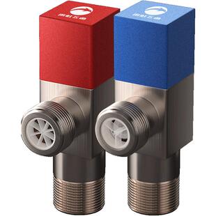 雨虹飞鱼马桶止逆阀防反水止回阀全铜三角阀防倒流回水专用角阀