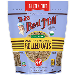Old Fashioned Rolled Oats美国进口无麸质传统燕麦片Gluten Free