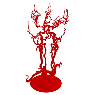 头颈血管模型头颈部动脉模型高精度3D打印全脑血管模型30㎝高度