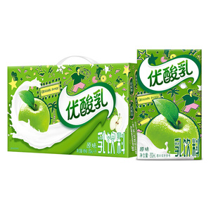 多味可选伊利优酸乳原味草莓AD钙蓝莓250ml*24盒整箱含乳饮品混合