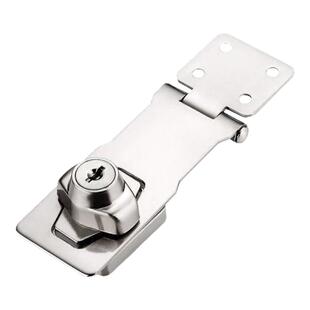 搭扣锁扣免打孔冰箱锁木门铁门大门插销门栓门扣抽屉衣柜锁柜门锁