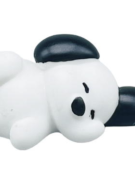 可爱小狗办公桌面摆件迷你仿真车内车载微景观蛋糕狗狗装饰小礼物