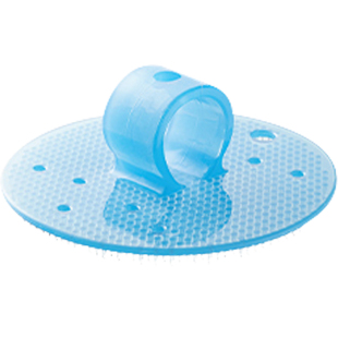 KM.1224.蔬果清洗刷根系蔬菜专用软胶刷土豆刷水果刷米木日式家居