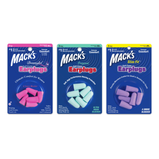 马克实测 MACK'S隔音耳塞睡眠防噪音超静音学生宿舍防吵闹OJSM-1