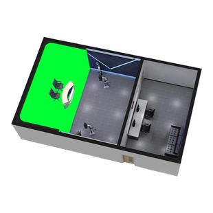 北京恒越科技三维虚拟演播室搭建装修方案校园电视台直播设备定制