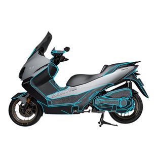 适用24款升仕368K贴纸车身装甲加厚保护贴膜摩托车油箱贴改装配件