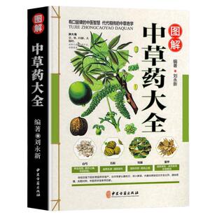 全图全解中草药大全正版书籍中医零基础入门千金方功效合集实用型指导书中药材识别图鉴药材植物中药彩图中医医学养生类经典畅销书