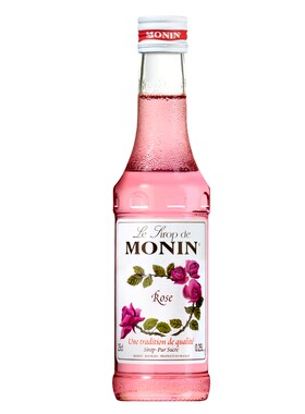 莫林玫瑰玻璃瓶装250ml奶茶原料